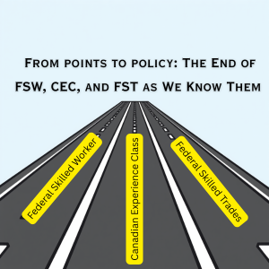 The end of the road for the Economic Pathways to Canada